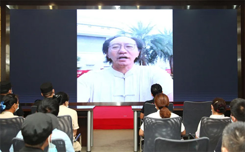 4慈銘體檢慈銘體檢黨委書記、董事長胡波連線呼吁大家增強消防意識.jpg